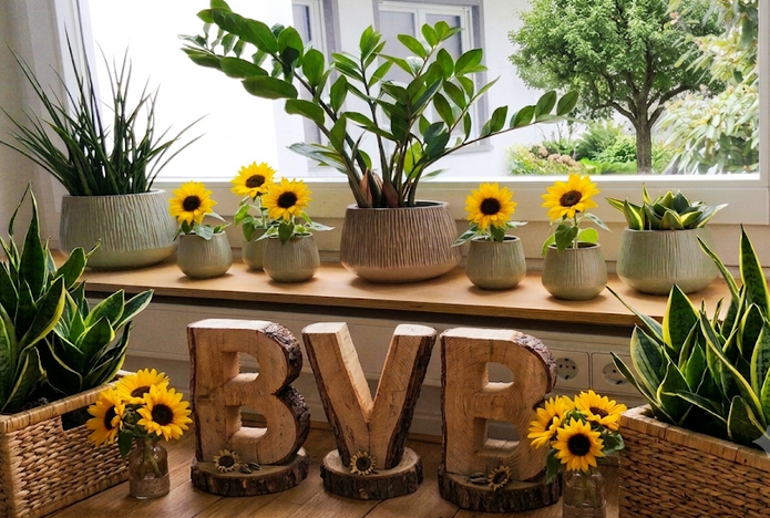 BvB Tischdeko