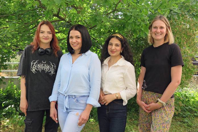 Teilnehmerinnen des Projekt Merva