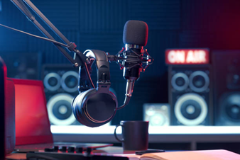 Bild eines Podcasts