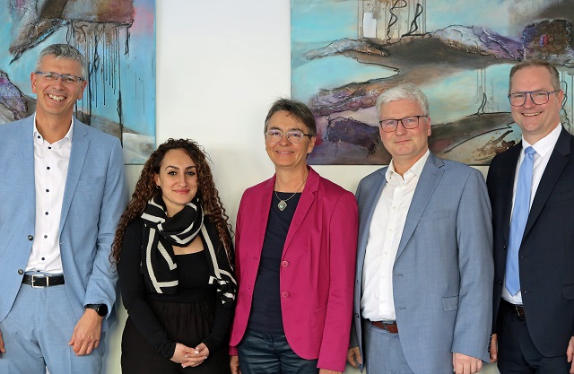 Promintente Gäste auf der Jubiläumsveranstaltung